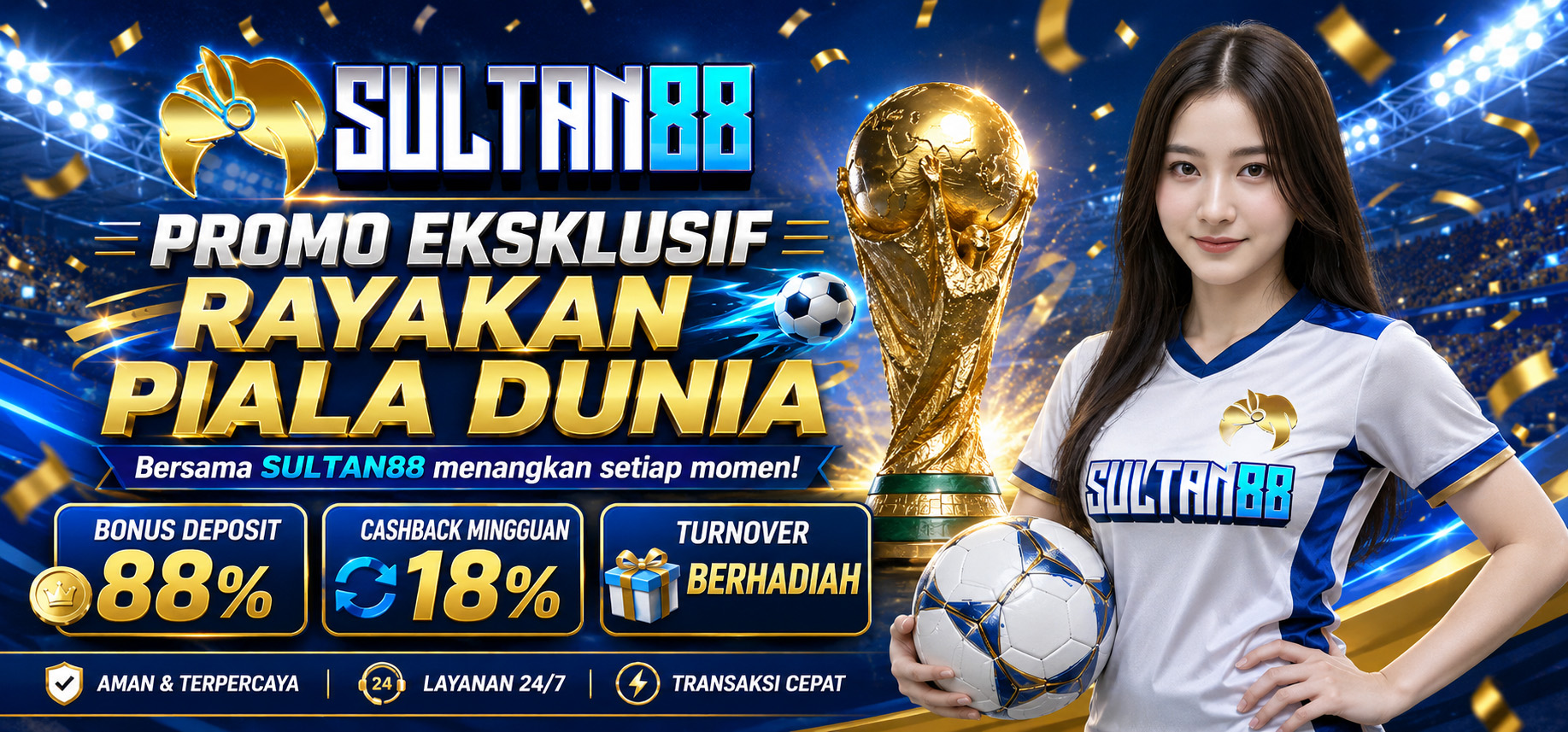 SULTAN88: Rayakan Piala Dunia & Dapatkan Promo Eksklusif Event Terbesar